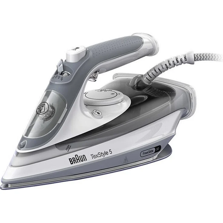 Braun SI 5078 GY Dampfbügeleisen, 2.800 Watt, Eloxal, Abschaltautomatik, Vertikaldampf, Anti-Kalk – Bild 1