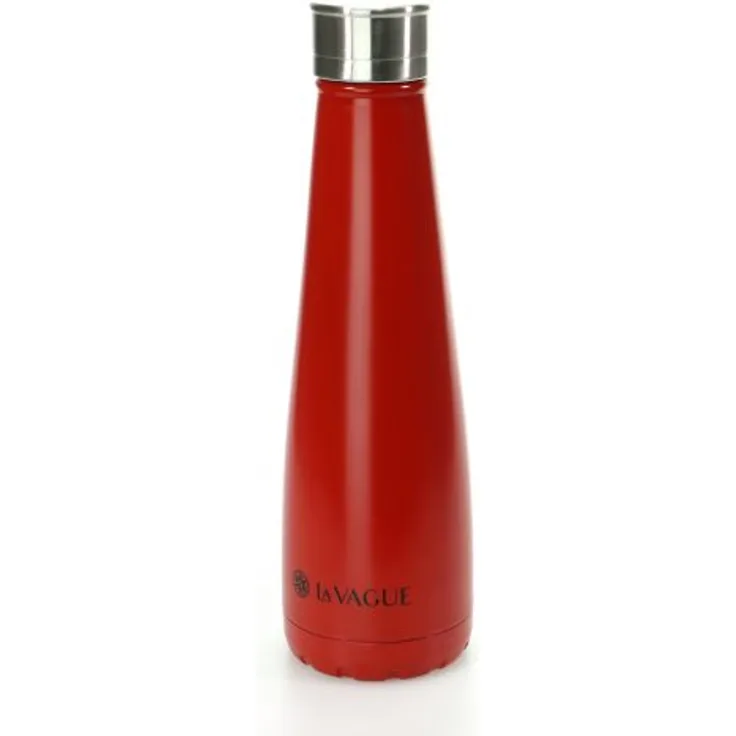 La Vague Gravity Flasche, Unisex, für Erwachsene Einheitsgröße rot