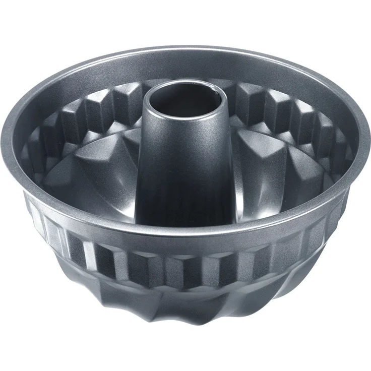 Westmark Gugelhupfform, Durchmesser: 22 cm, Antihaftbeschichtet, Kaltgewalzter Stahl, Back-Klassiker, Anthrazit, 31802270