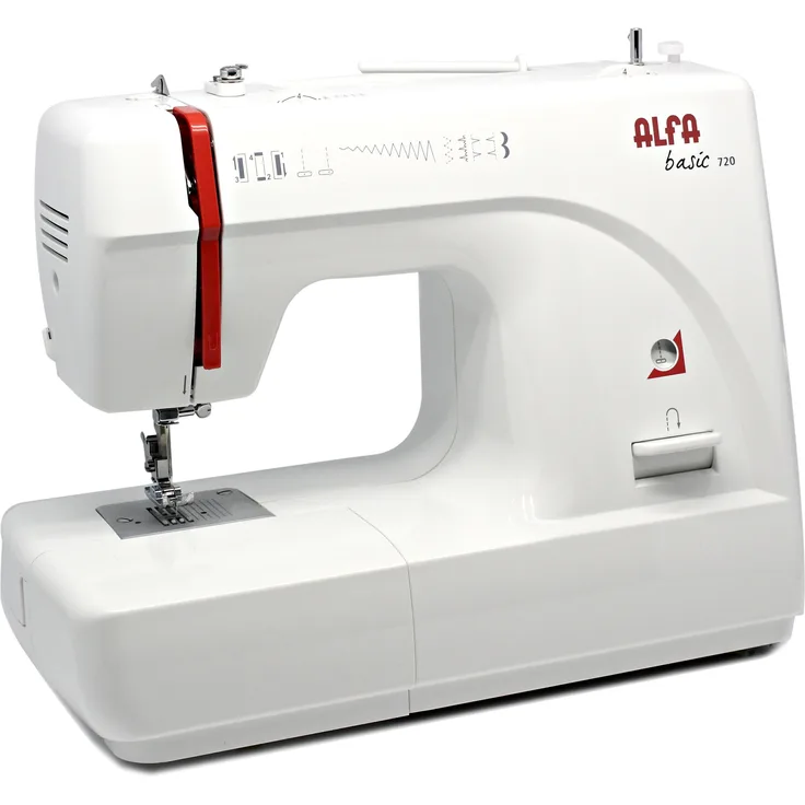 Alfa Basic 720  Nähmaschine, weiß