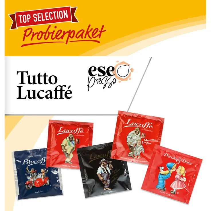 ESE-Pad Probierpaket Tutto Lucaffe - 25 Pads 