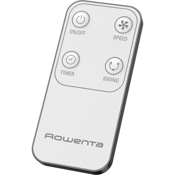 Rowenta VU4440 Essential+ Standventilator, 3 Geschwindigkeitsstufen, Timer-Funktion, verstellbarer Neigungswinkel, 39 Watt, inkl. Fernbedienung, weiß – Bild 4