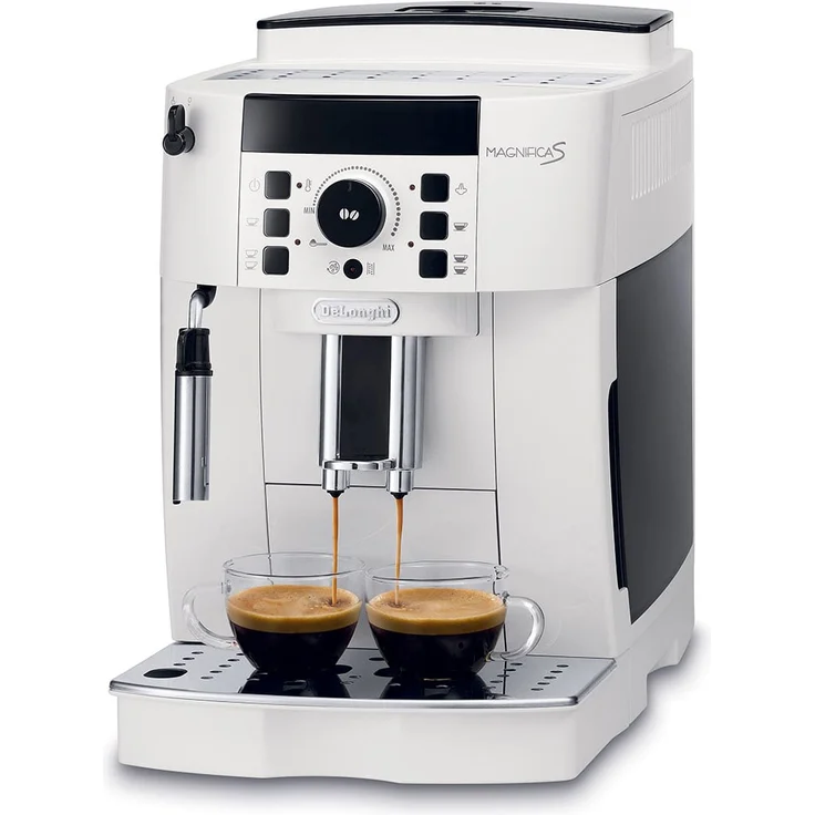 De'Longhi ECAM 21.117.W Magnifica S Kaffeevollautomat mit integriertem Mahlwerk, Wasserfilter, integriertes Reinigungssystem, 1450 Watt, weiß – Bild 2
