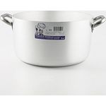 Agnelli Auflaufform aus Aluminium mit 2 Edelstahlgriffen 30 cm