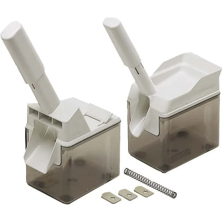 Leifheit Pflaumenentsteiner zum schnellen und leichten Entkernen, Pflaumenentkerner für sauberes Trennen, pflegeleichter Zwetschgenentkerner