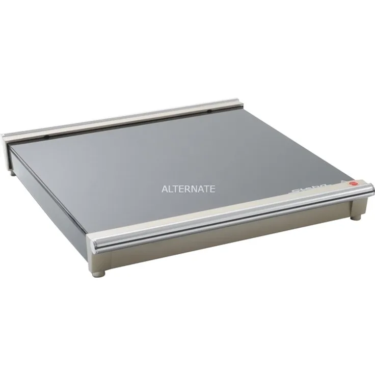 Steba Erweiterungsmodul für WP 1 Warmhalteplatte, stabile Glasoberfläche, superflache Bauweise, platzsparende Aufbewahrung, schwarz-chrom