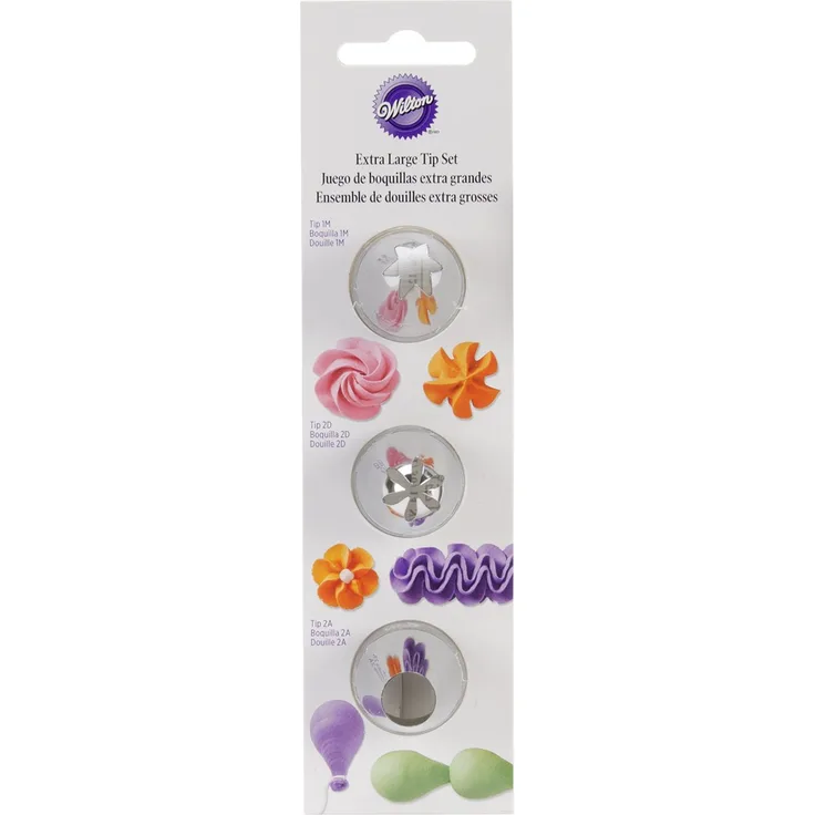 Wilton Tüllen-Set, X-Large, 3-teilig