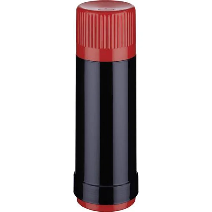 Rotpunkt Max 40, electric cardinal Thermoflasche Schwarz, Rot 0,5 L