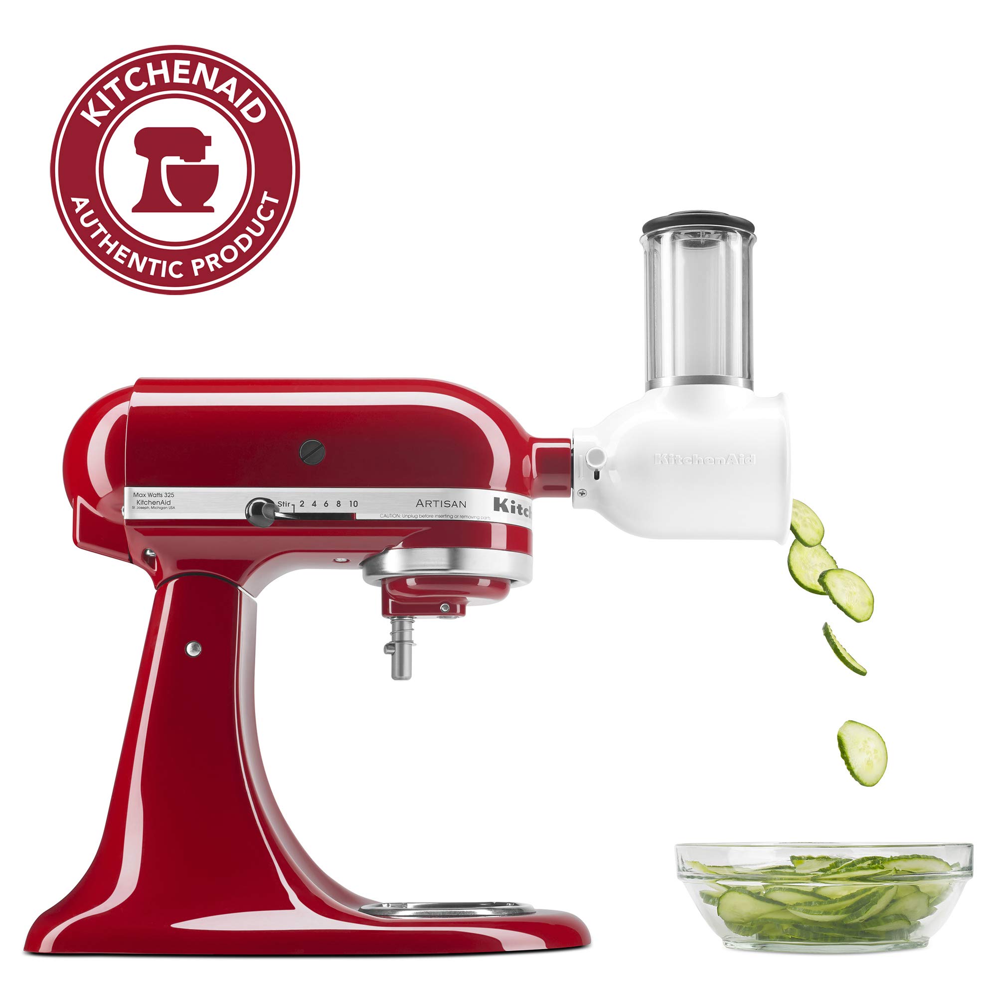 KitchenAid KSMVSA Fresh Prep Slicer-Shredder Aufsatz, weiß