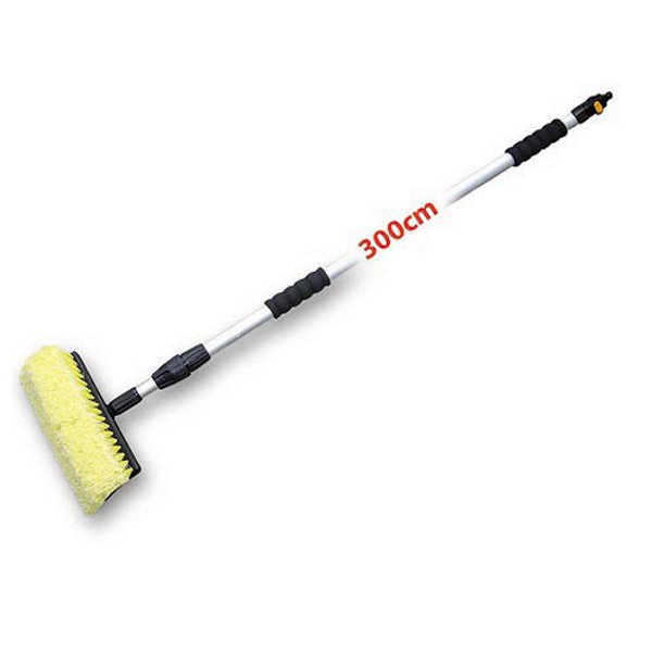 Waschbürste, Autowaschbürste Alu-Teleskop 300 cm