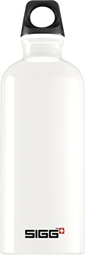 Sigg Trinkflasche Traveller, White, 0,6 l Aluminium