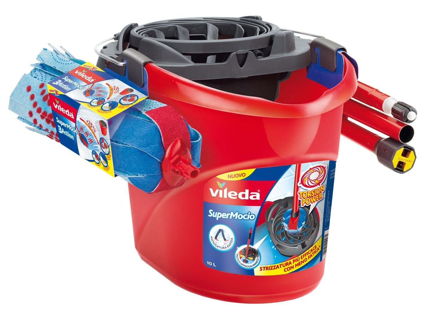 Vileda SuperMocio 3 Action Komplett Set
