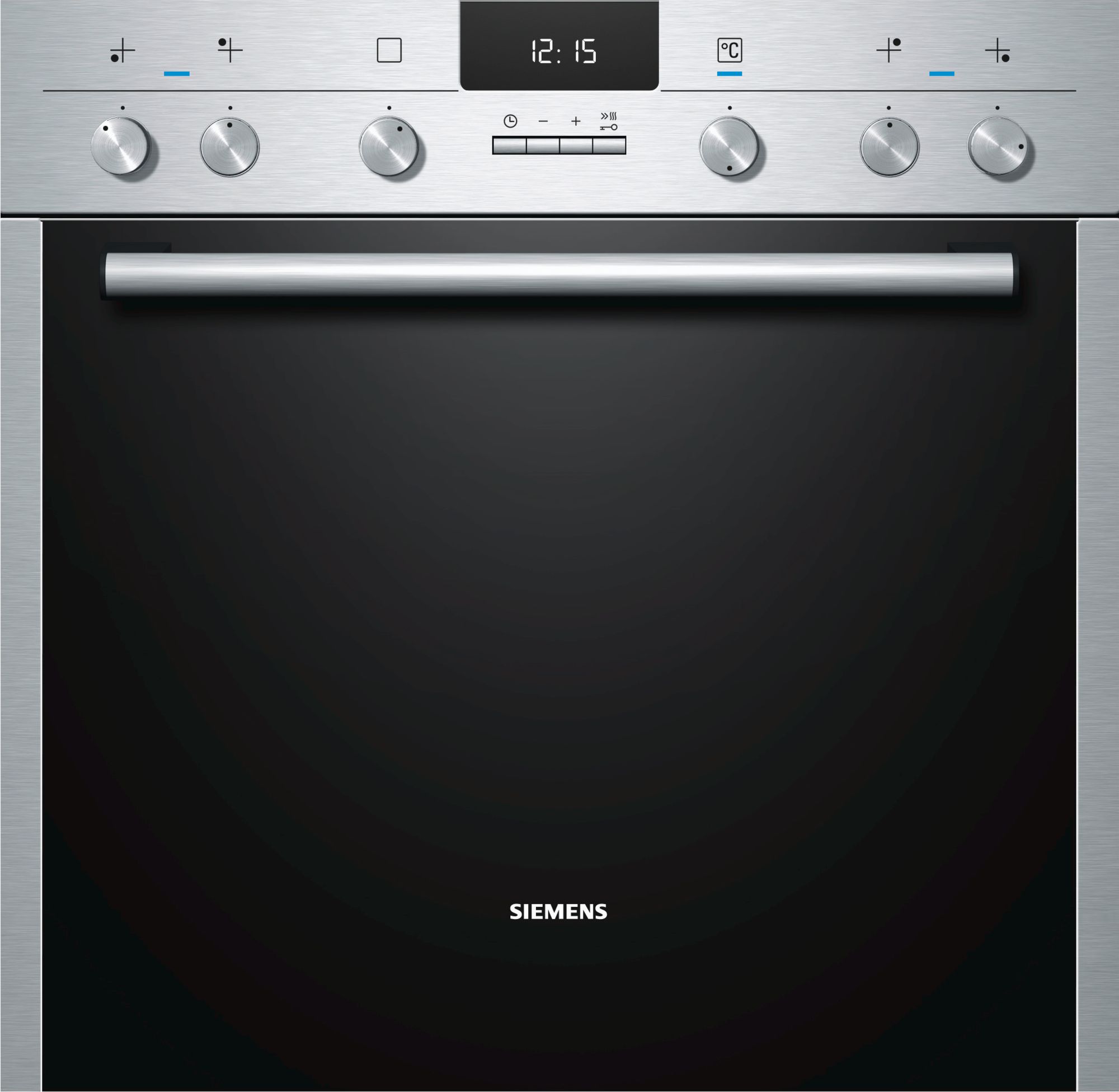 Siemens HE23AB520, Herd, A, Einbaugerät, Betriebsart Ofen elektrisch, Volumen 66 l, Breite 59,5 cm, Selbstreinigung nein, Ober-Unterhitze (konventionell) + Umluft