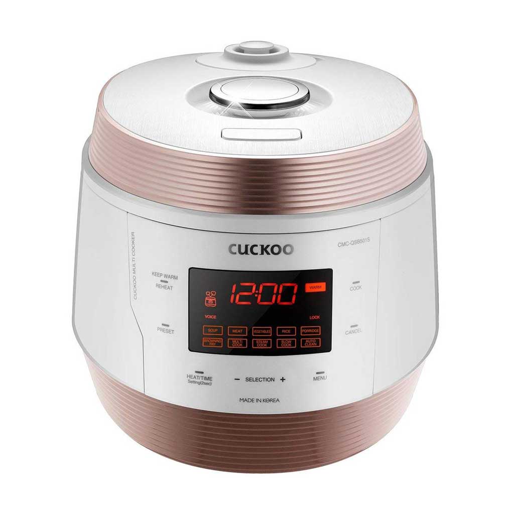 CUCKOO Edelstahl: ICOOK Multikocher Preisvergleich Dampfdruck 1 CMC-QSB501S 8 & Q5 aus Premium Infos Tests, in