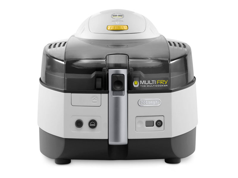 De'Longhi Heißluftfritteuse MultiFry EXTRA FH1363 Multicooker mit 4-in-1 Funktion, ohne Öl, auch zum Brotbacken, 1500 Watt, 1,7 Liter, grau