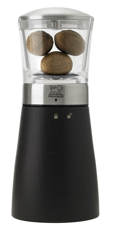 Peugeot 33095 Madras U´Select Muskatmühle, Edelstahl, schokolade, 6,5 x 6,5 x 15 cm