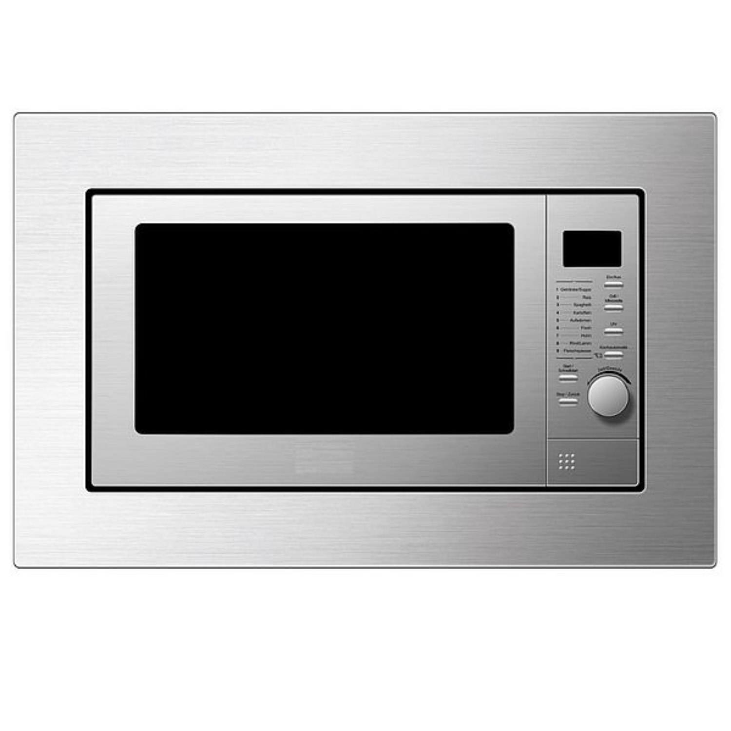 Respekta MW 800 Mikrowelle mit Grill, Einbaugerät, 20 Liter Garraum, 800 Watt