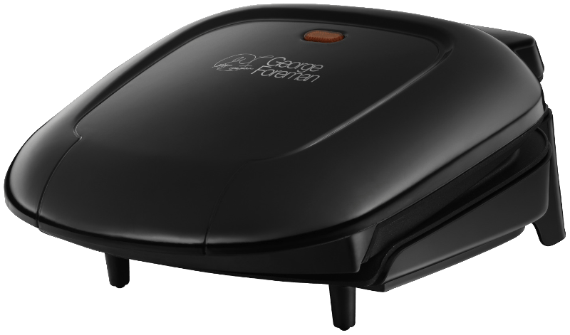 George Foreman 18840-56 Fitnessgrill Compact, 18 x 13 cm große Grillfläche, schwarz