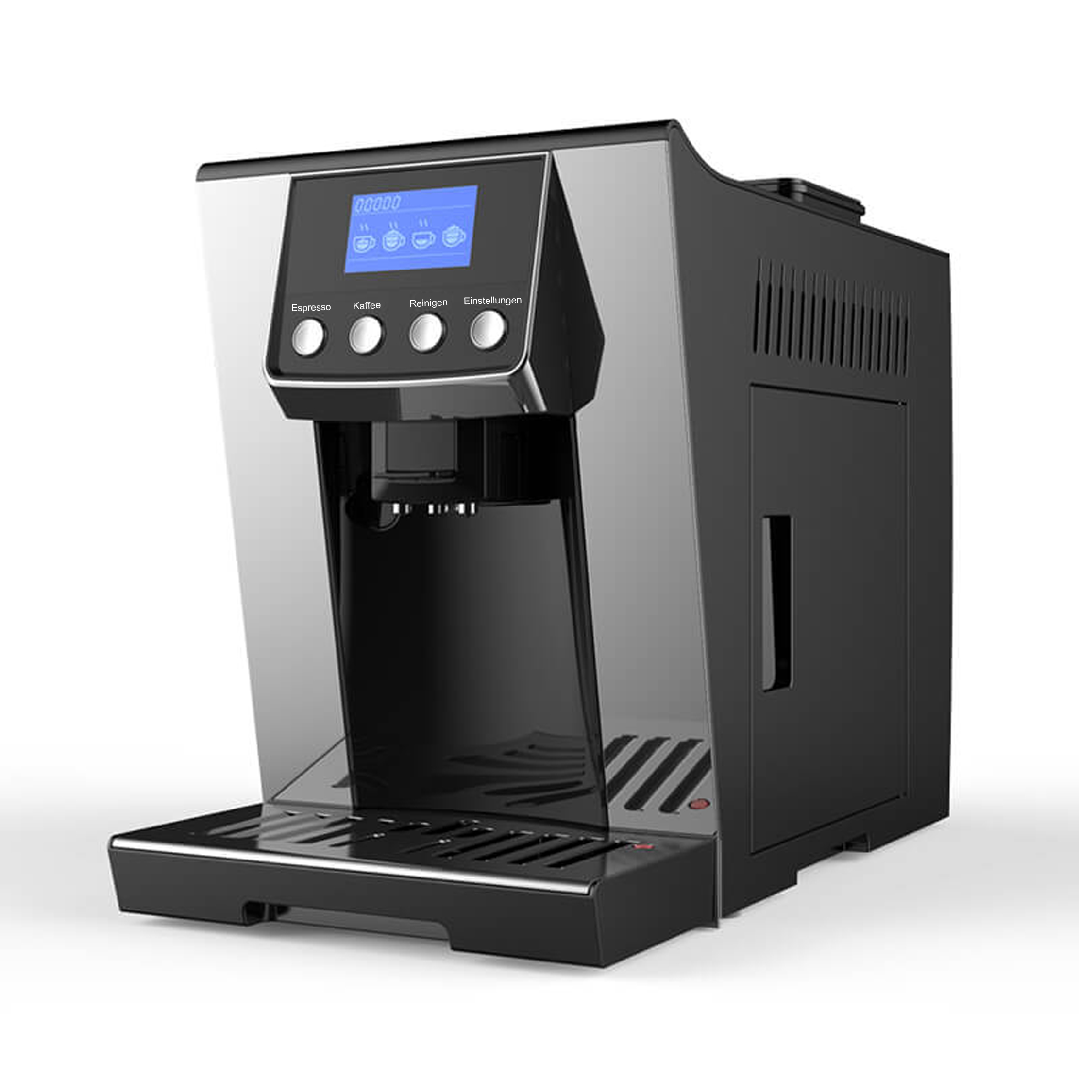 Acopino Latina Kaffeevollautomat SIMPLY COFFEE, LCD-Display, schwarz, 1500 Watt