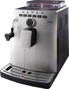 Gaggia HD8749-11 Macchina da caffè automatica Kaffeevollautomat mit integriertem Mahlwerk, Tassenwärmer, 1850 Watt, silber