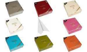 Papstar 50 Servietten ''ROYAL Collection'' 1-4-Falz 40 cm x 40 cm nektarine, #84813