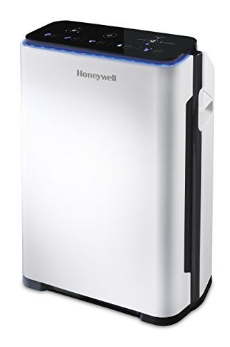 Honeywell Premium-Luftreiniger HPA710WE, echte HEPA Allergen-Entferner mit Smart LED Luftqualität Sensor
