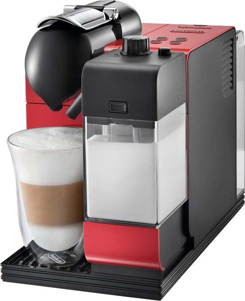 De'Longhi EN 520.R Nespresso Lattissima+ Kapselmaschine mit Milchaufschäumer 