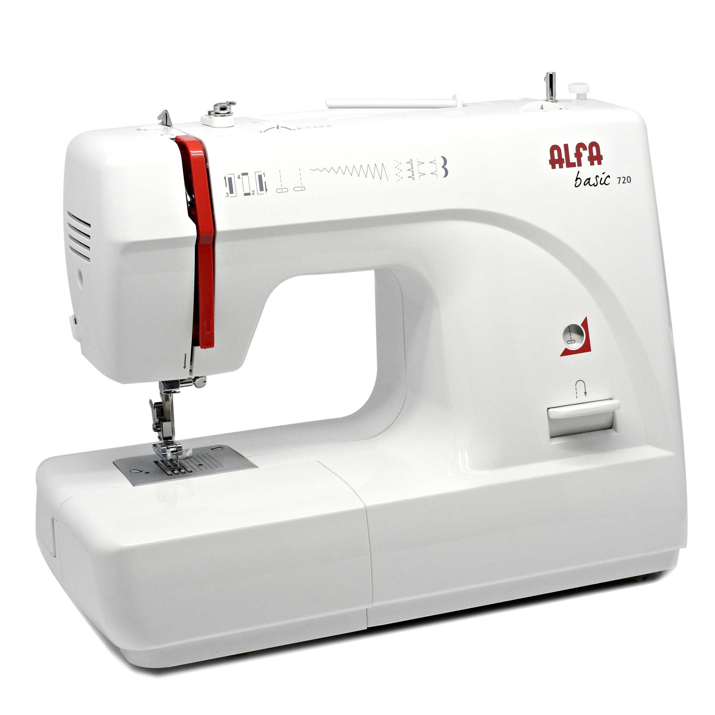 Alfa Basic 720  Nähmaschine, weiß