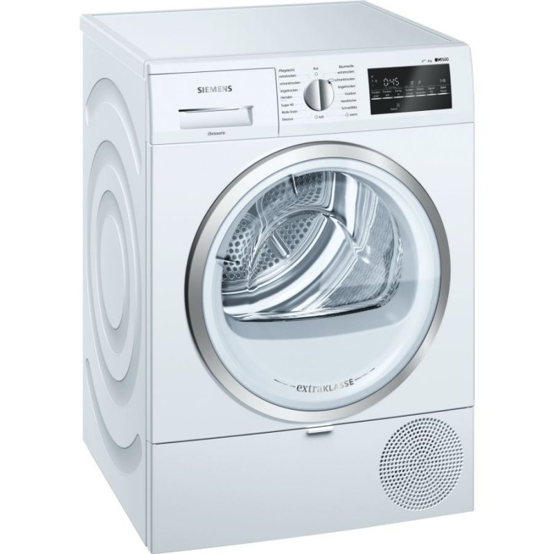 Siemens WT45RT80, Wärmepumpentrockner, A++, Fassungsvermögen 8 kg, Standgerät, Breite 59,8 cm, Startzeitvorwahl, Restlaufzeitanzeige