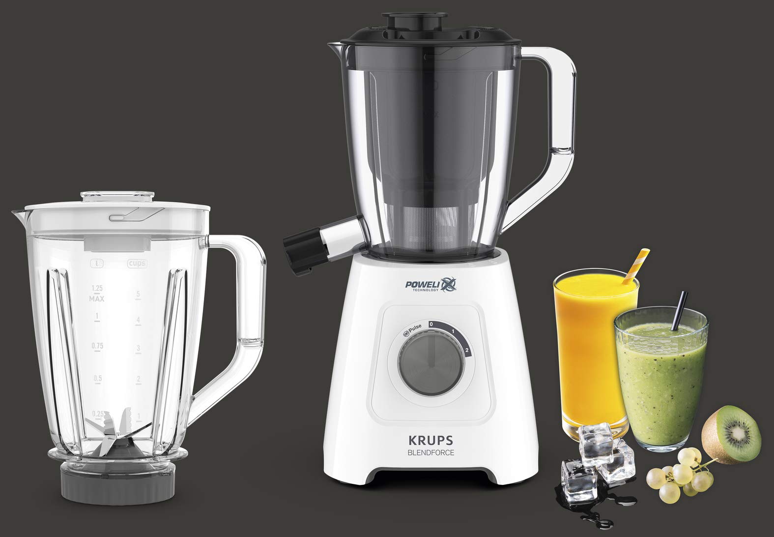 Krups KB42Q1 Blendforce 2in1 Standmixer Tests, Infos & Preisvergleich