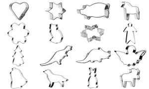 GastroMax Ausstechform Elch, Höhe: 85 mm, Edelstahl