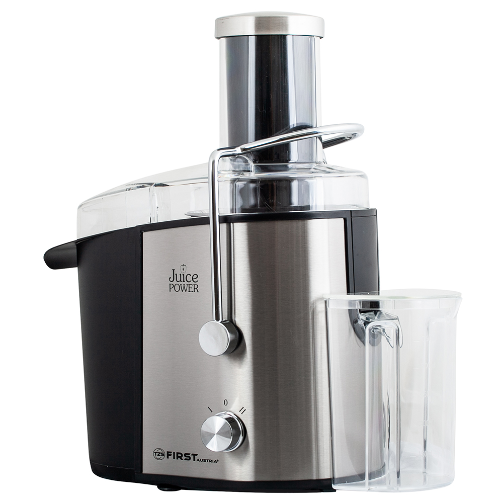 TZS FIRST AUSTRIA Entsafter Saftpresse Frucht Obstpresse Juicer Edelstahl 800W