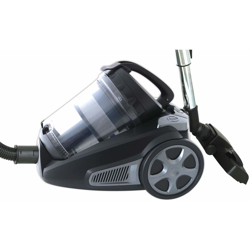 Homeline Zyklon Staubsauger HOMELINE 850 Watt Schwarz matt-grau