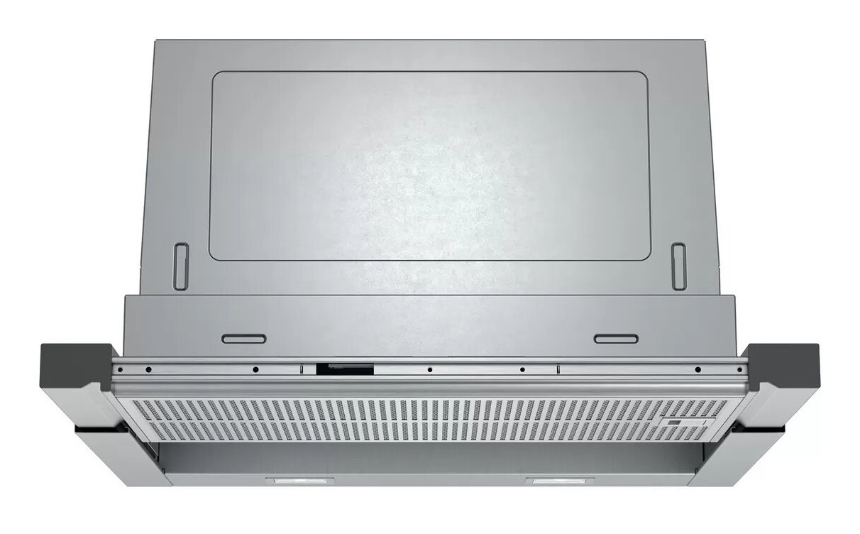 Siemens iQ500 LI67RA561, Motorhaube, ausziehbar, Nische, Breite: 52.4 cm, Tiefe: 29 cm, Absaugung und Rückführung (mit zusätzlichem Rückführungsset), rostfreier Edelstahl