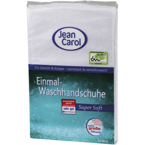 Jean Carol Einmal-Waschhandschuhe