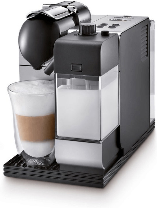 De'Longhi EN520.S Nespresso Lattissima Plus Kapselmaschine mit Milchaufschäumer 