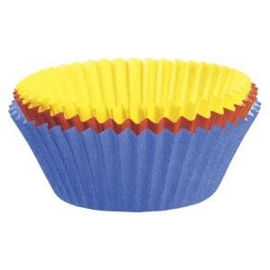 Kaiser Inspiration Mini Muffin Förmchen, 150 Stück, farbig, Ø 4,5 cm, fettdicht, ideal für süße und herzhafte Muffins