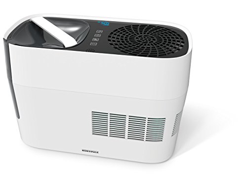Soehnle AirFresh Hygro 500 Luftbefeuchter mit Evaporation Technology, Raumbefeuchter mit LED-Anzeige, Raumluftbefeuchter für optimales Raumklima