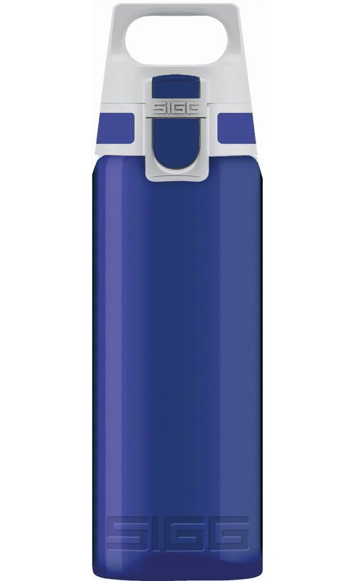 Sigg Unisex – Erwachsene Total Color Blue Wasserflaschen, Blau, 0.6