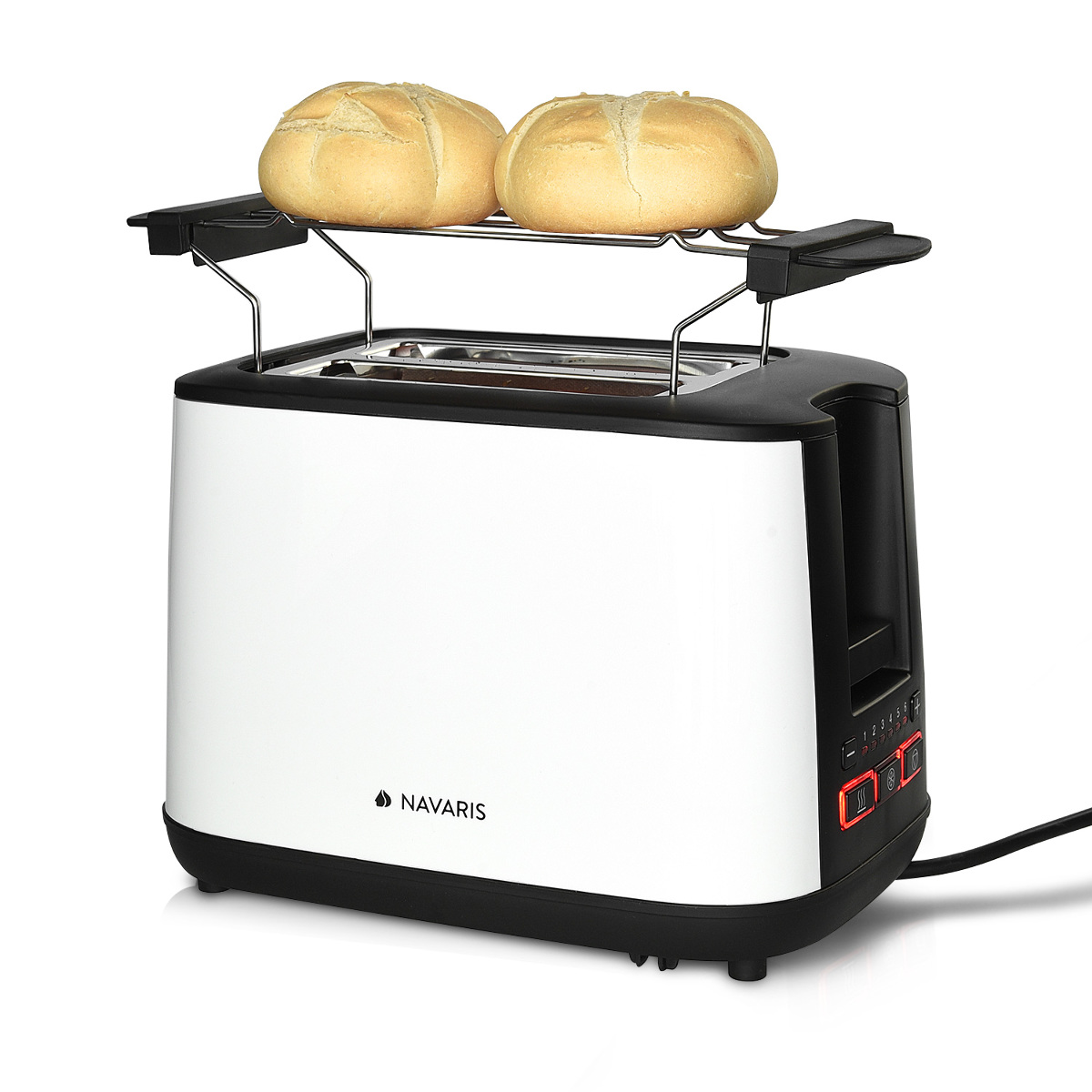 Toaster modern, weiß