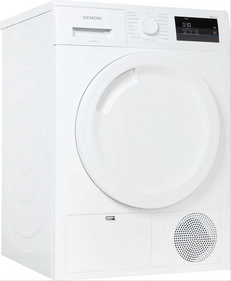 Siemens WT43H002, Wärmepumpentrockner, A , Fassungsvermögen 7 kg, Standgerät, Breite 59,8 cm ...