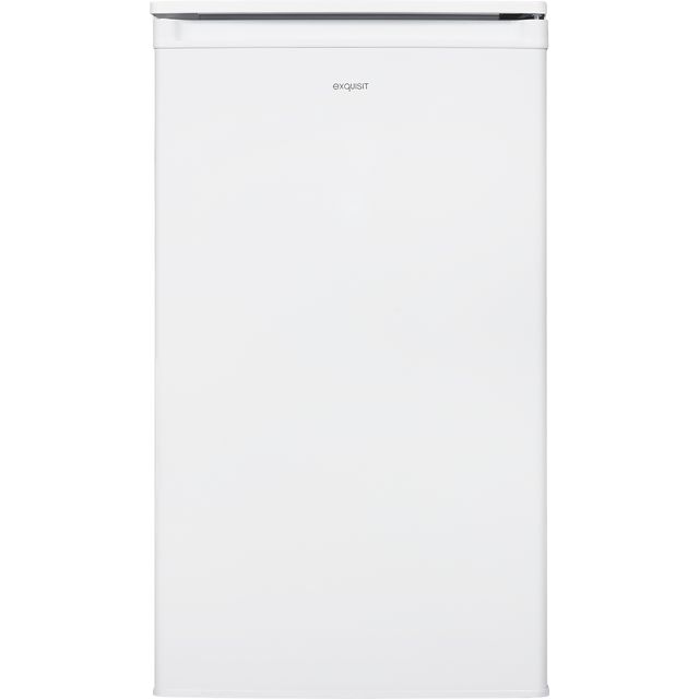 Exquisit GS111-040E Gefrierschrank, freistehend, transparent, Breite 48 cm, Energieklasse E