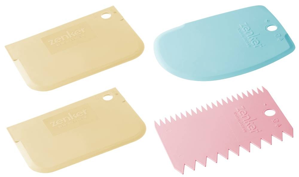 Zenker Teigkarten-Set Patisserie 2-teilig