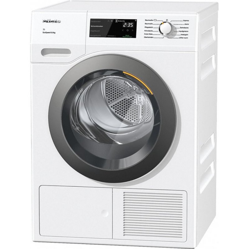Miele TCF650WP, Wärmepumpentrockner, A+++, Fassungsvermögen 8 kg, Standgerät, Breite 59,6 cm, Startzeitvorwahl, Restlaufzeitanzeige
