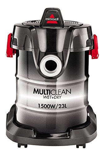 BISSELL 2026M MultiClean Mehrzwecksauger, Nass- & Trockensauger mit Gebläsefunktion, 1.500W, 7-teiliges Zubehör-Set, 23l