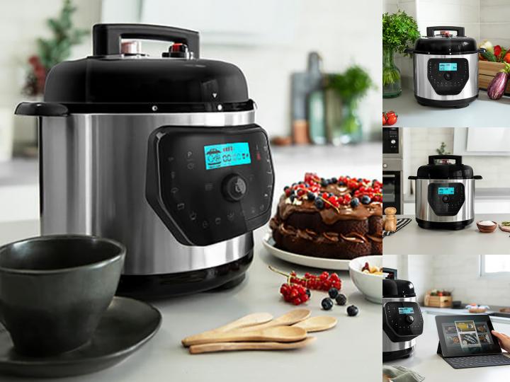 Cecotec Küchenmaschine H Deluxe 6 L LCD Edelstahl