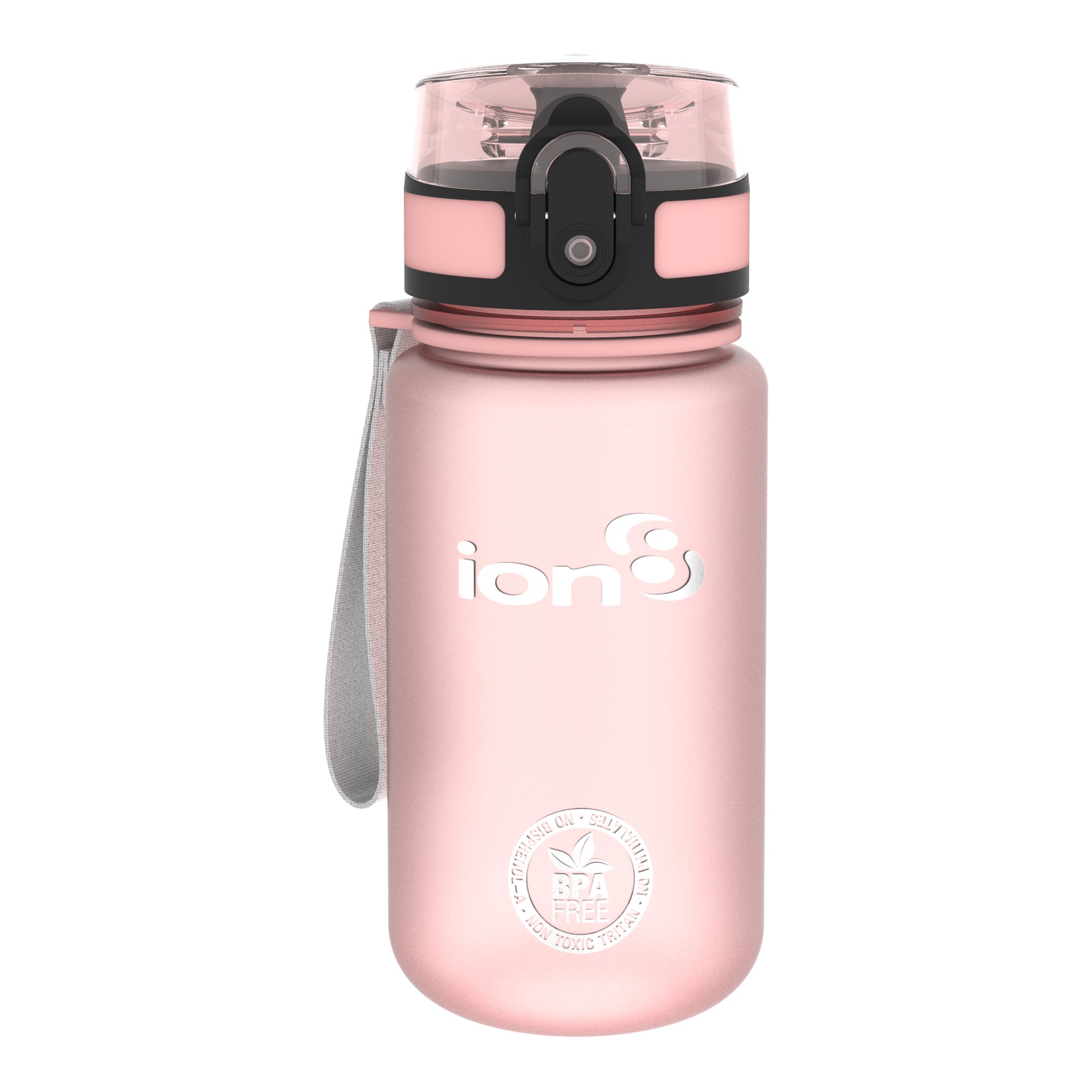 Ion8 Auslaufsichere Kinder Trinkflasche, BPA-frei, Rose