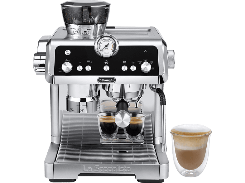 De'Longhi La Specialista Prestigio EC9355.M Siebträgermaschine Espressomaschine mit integriertem ...