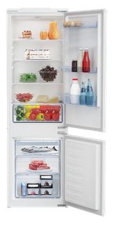 Beko BCSA285K4SN Kühl-Gefrierkombination, Einbau, weiß, Breite 54 cm, Energieklasse E