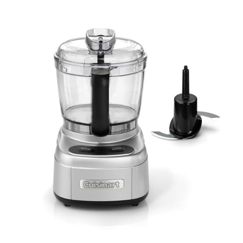 Cuisinart Mini Prep Pro - Mini-Zerkleinerer und kompakte Küchenmaschine in 1 | Multifunktional: Hacken, Zerkleinern, Mixen | Umkehrbare Edelstahlklinge | BPA-freie 900-ml-Arbeitsschüssel | Silber